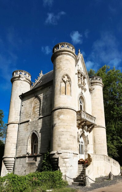 The Castle of the White Queen Coye forest Picardy France