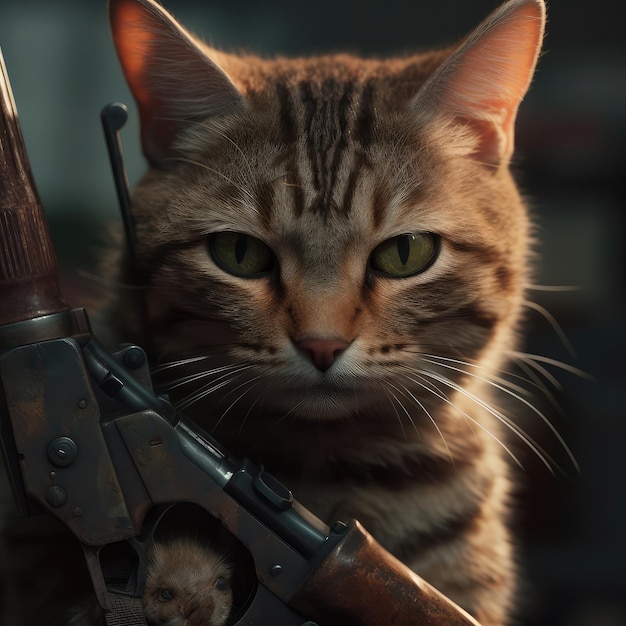 A cat based weapon of mass destruction generative ai