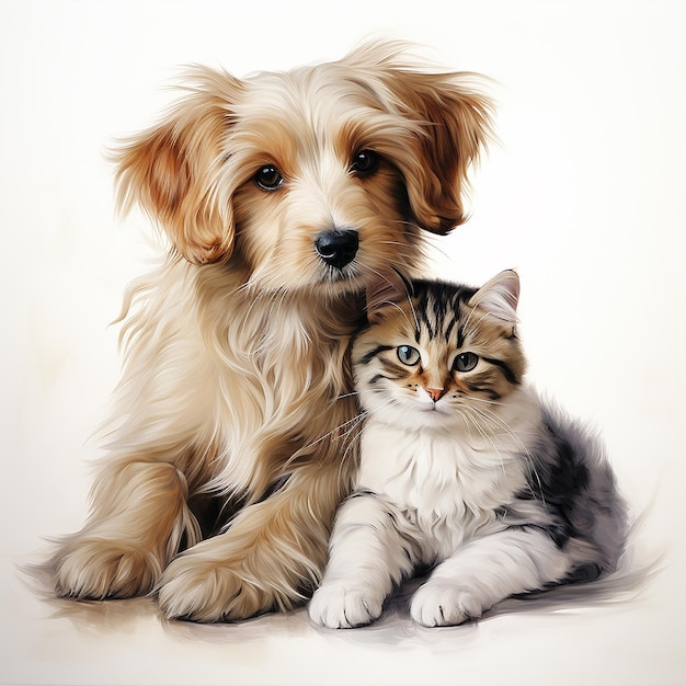 cat and dog pet