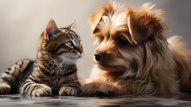 cat and dog