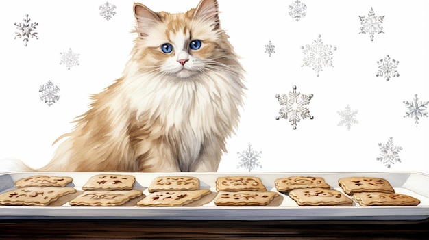 cat food banner HD wallpaper photographic image