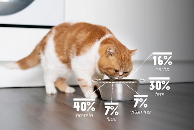 Photo cat food graphs