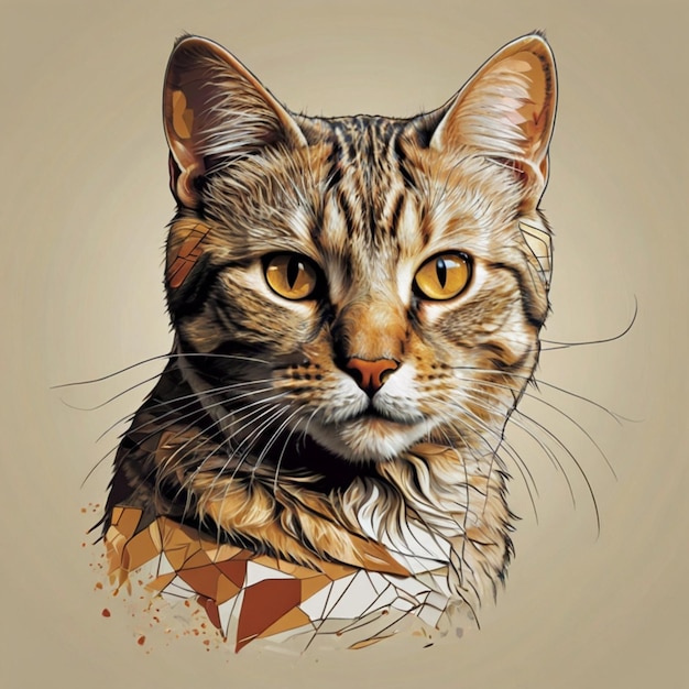 cat image created with ai