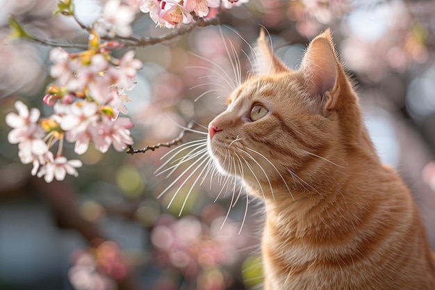 Photo a cat is looking at the camera and is looking at the camera