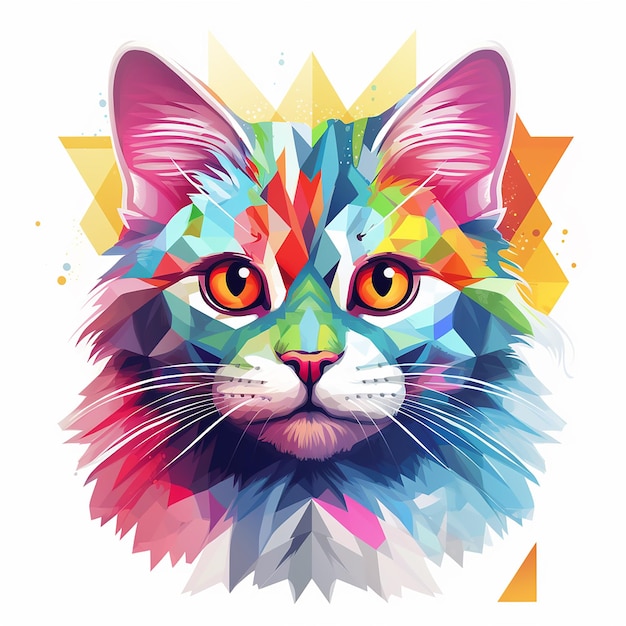 cat vector art