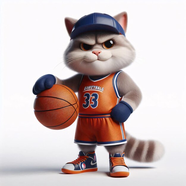 Photo a cat wearing a jersey that says  38  on it