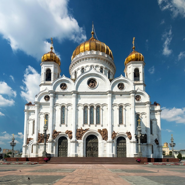 The Cathedral of Christ the Saviour in Moscow