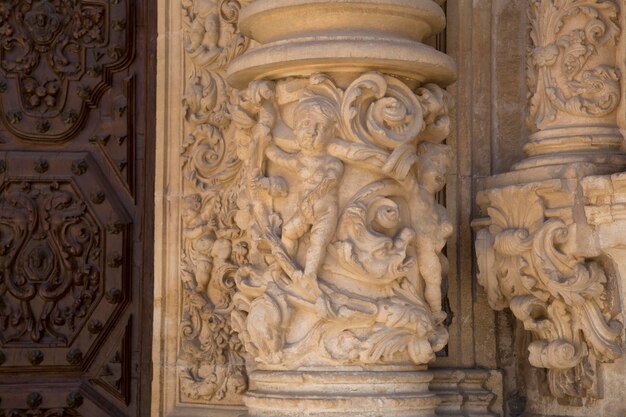 Cathedral Church Facade Astorga