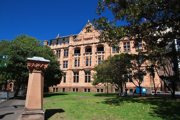 Cathedral in hyde park of Sydney, Australia