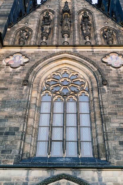 Cathedral monument of Catholicism and Gothic architecture in Prague