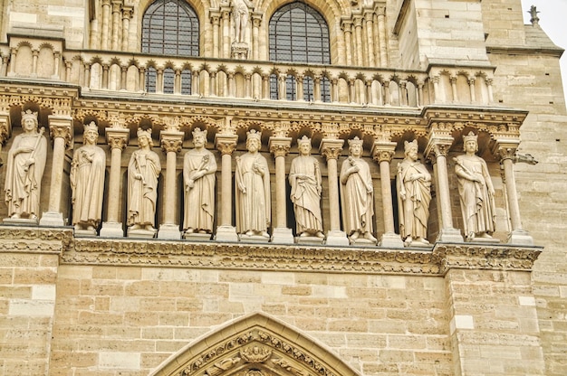 Cathedral notre dame in Paris