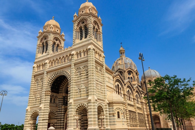 Cathedral of Saint Mary Major in Marseille France