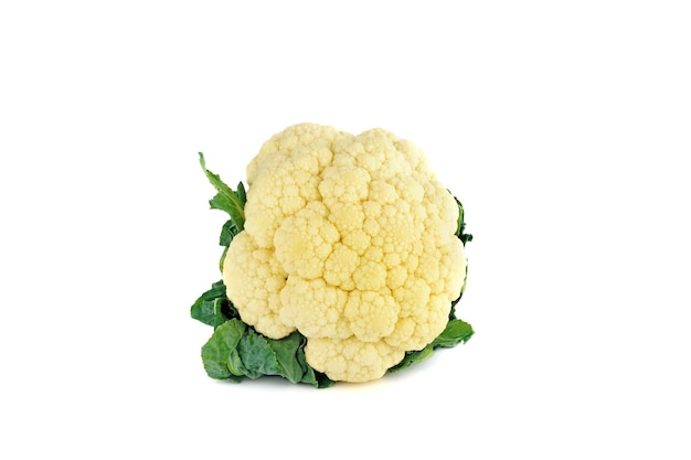 Cauliflower isolated on white background