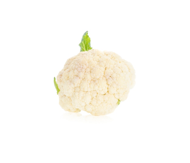 Cauliflower isolated on white background