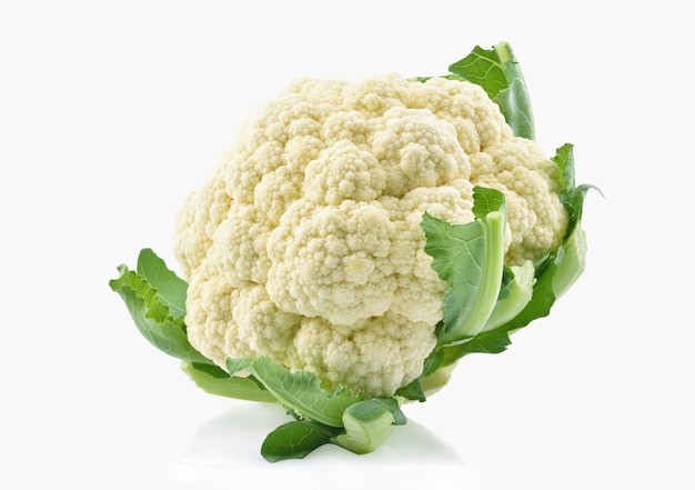 Cauliflower isolated on white background