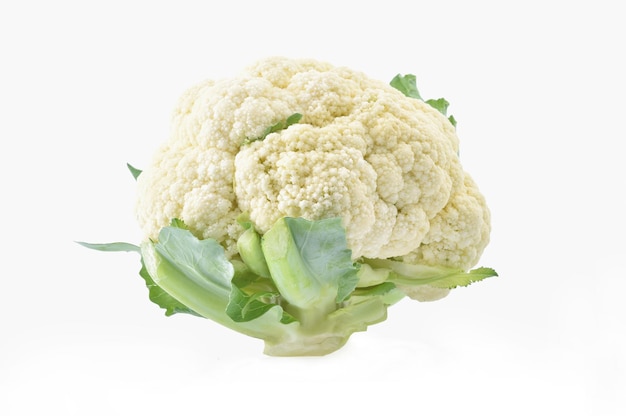 Cauliflower isolated on white background