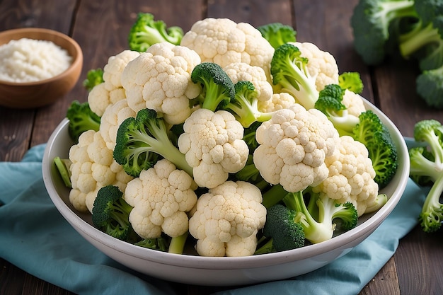 Photo cauliflower nutritious and delicious recipes