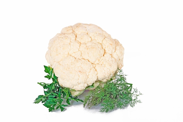 Cauliflower parsley and dill