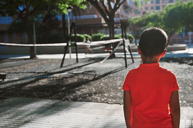 Caution and prevention in city playgrounds