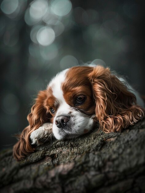 Photo cavalier king charles spaniel