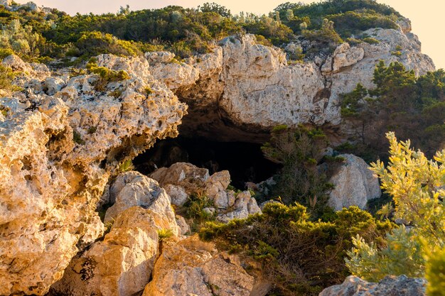 Cave of broken vessels