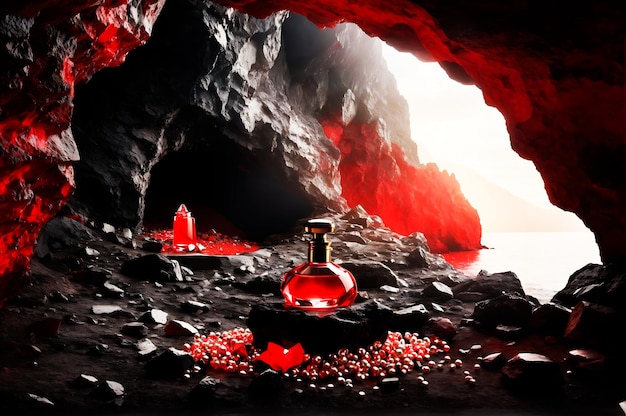 Cave perfume concept