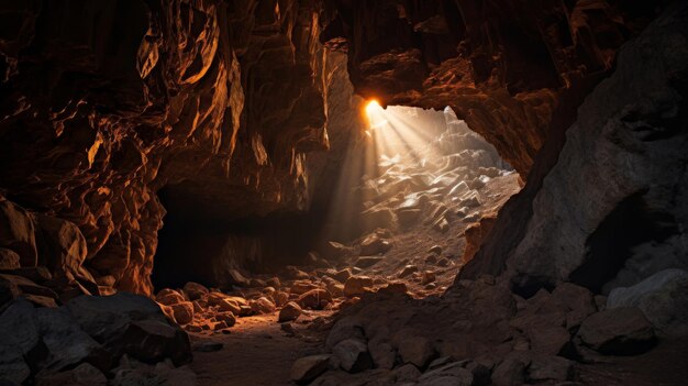 cave where Oracle of Trophonius gives divine guidance to those who dare