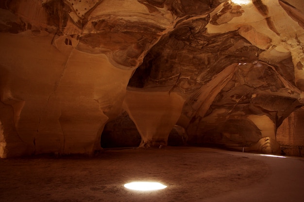 Cave with natural light