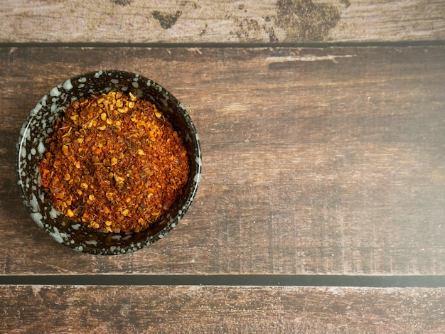 Cayenne pepper for food or cooking concept