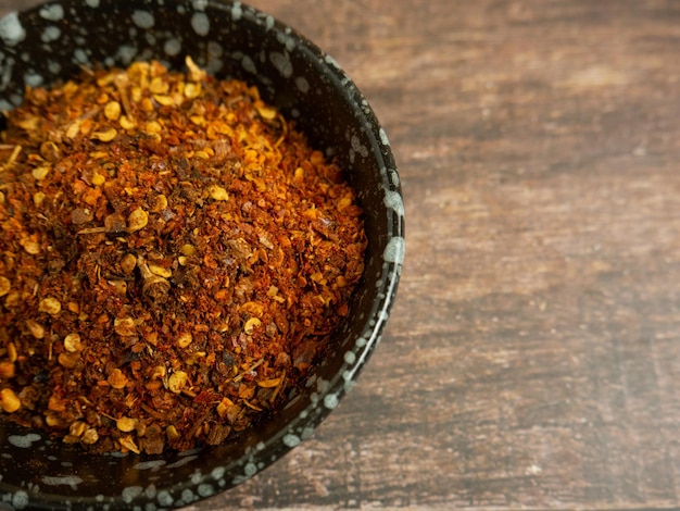 Cayenne pepper for food or cooking concept