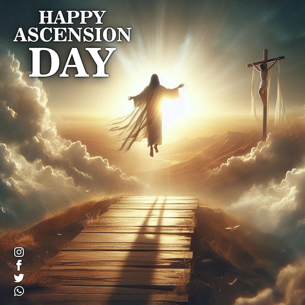 Photo a cd cover for happy day with a cross on the top