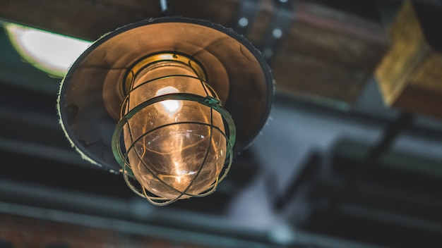 Ceiling Cage Lighting