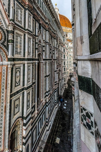 Ceiling detail of Duomo di Firenze Cathedral Cathedral of Saint Mary of Flower Florence Italy Europe March 08 2018