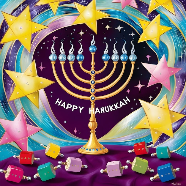 Celebrate the Festival of Lights Stunning Realistic Hanukkah Instagram Posts