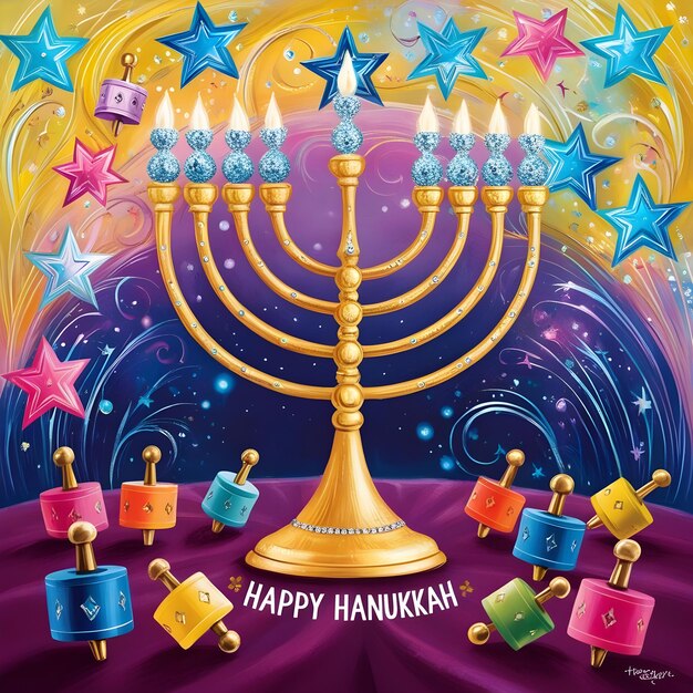 Celebrate the Festival of Lights Stunning Realistic Hanukkah Instagram Posts