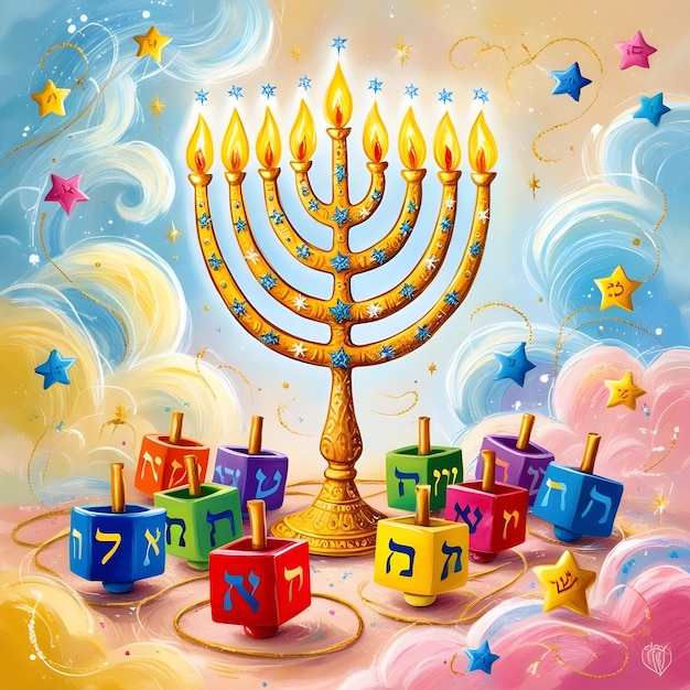 Celebrate the Festival of Lights Stunning Realistic Hanukkah Instagram Posts