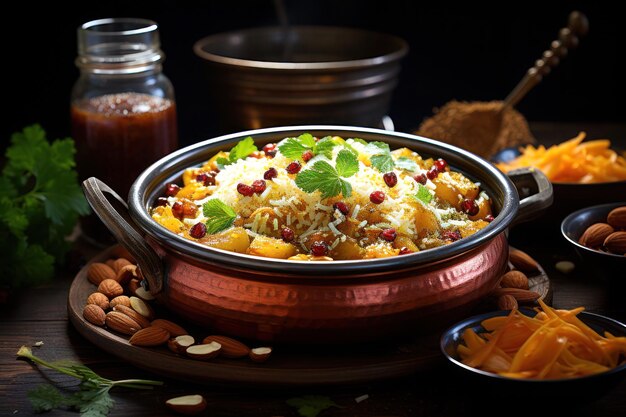 Celebrate Indian Culinary Delights with Indian Curry Tandoori Delights Biryani Street Food