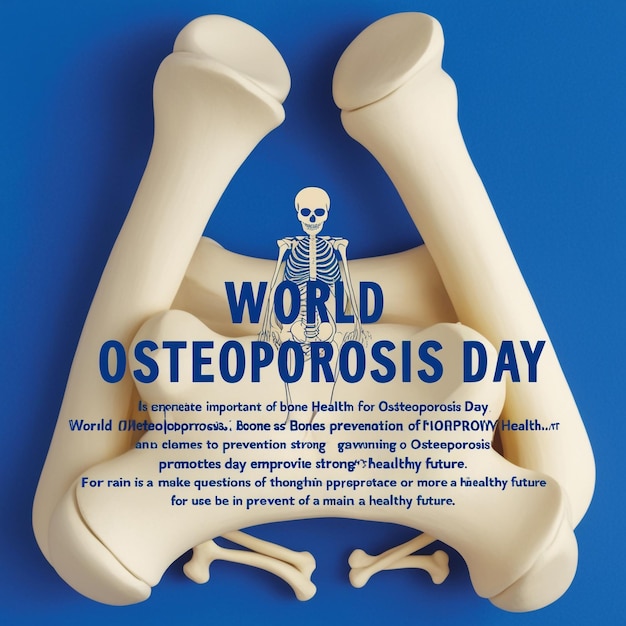 Photo celebrate osteoporosis day with effective design ideas