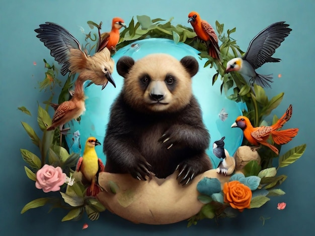 Celebrate World Animal Day 2023 World Wildlife Day with the animals WorldAnimalDay AnimalIcons