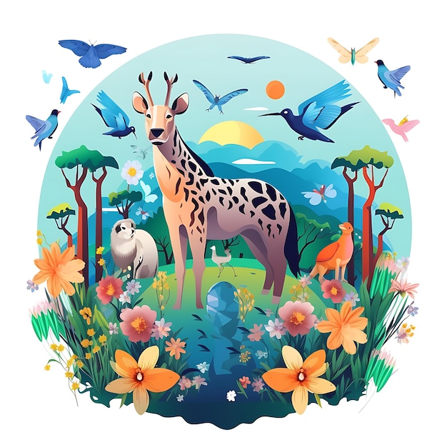 Celebrate World Animal Day 2023 World Wildlife Day with the animals WorldAnimalDay AnimalIcons