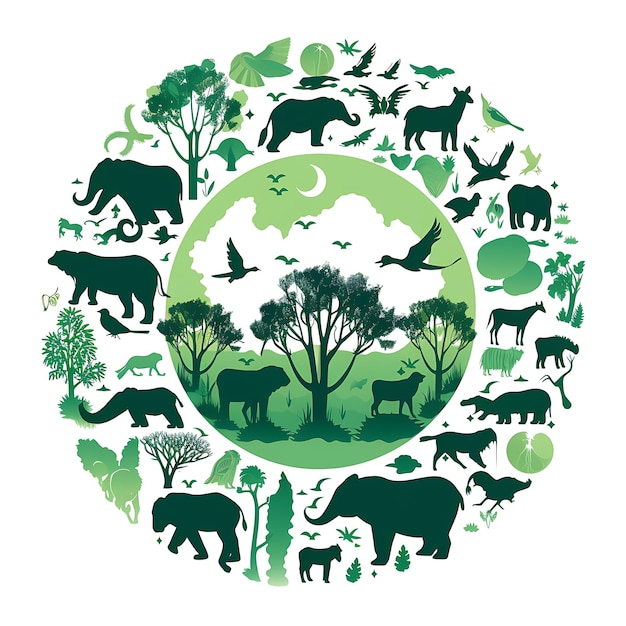 Celebrate World Animal Day 2023 World Wildlife Day with the animals WorldAnimalDay AnimalIcons