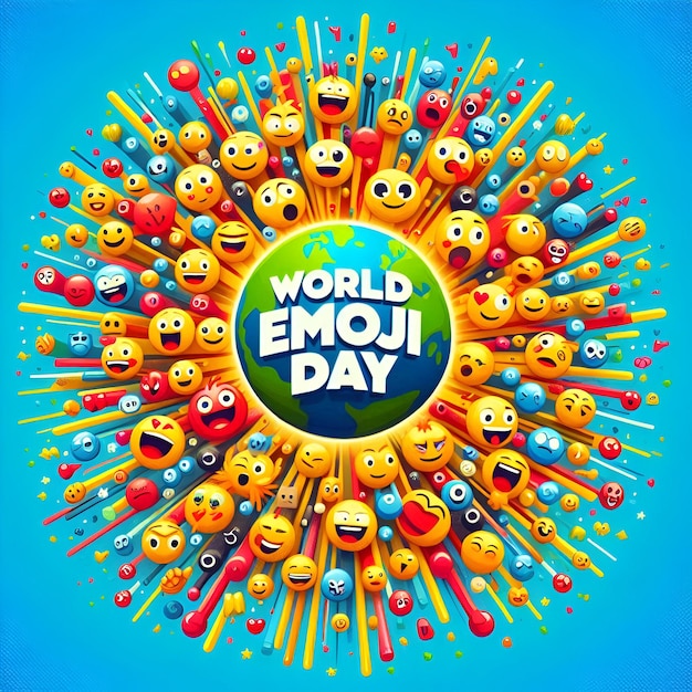 Photo celebrate world emoji day express yourself with fun and creative emojis