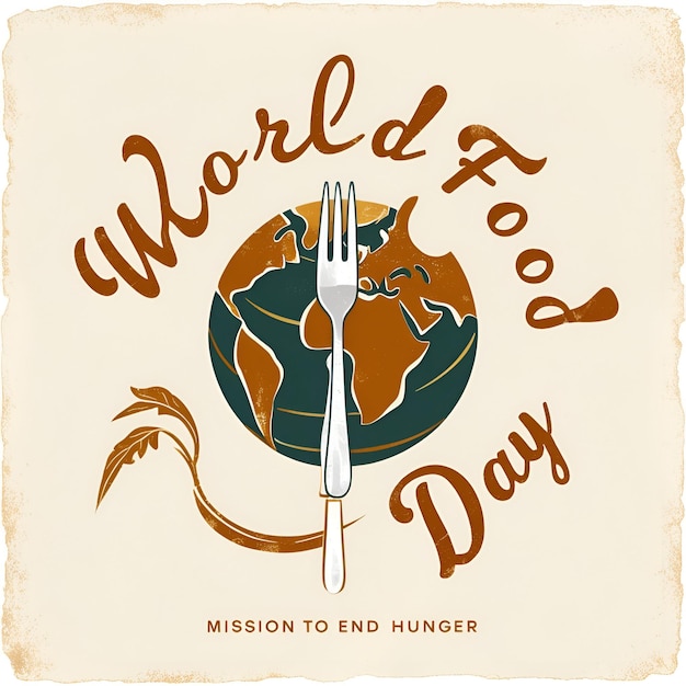 Photo celebrate world food day unite for sustainable food systems and zero hunger