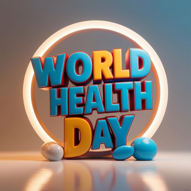 Celebrate World Health Day with Stunning 3D Text Effects