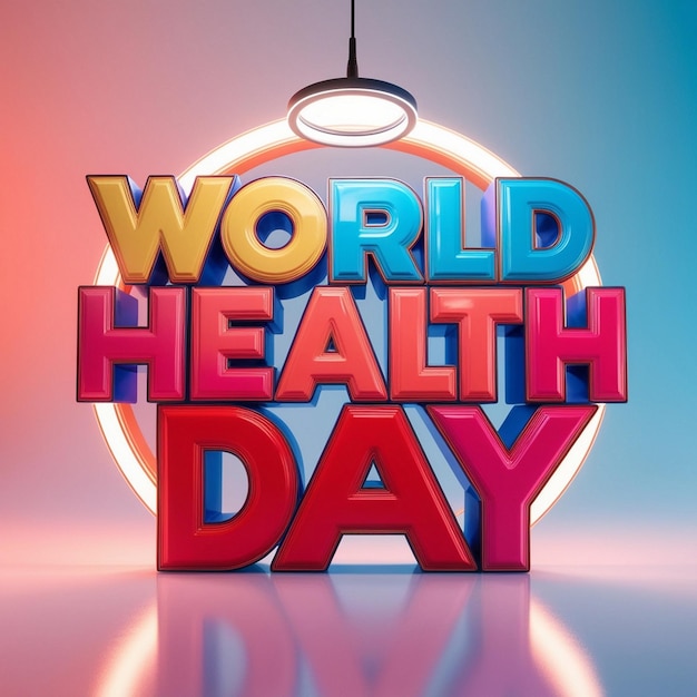 Celebrate World Health Day with Stunning 3D Text Effects