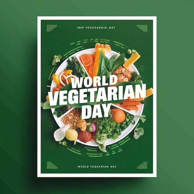 Celebrate World Vegetarian Day Healthy Green and Delicious