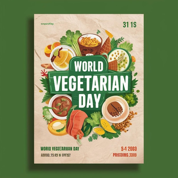 Celebrate World Vegetarian Day Healthy Green and Delicious