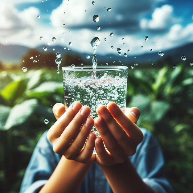 Photo celebrated for world water day