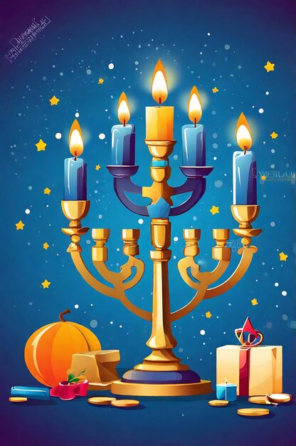 celebrates Hanukkah