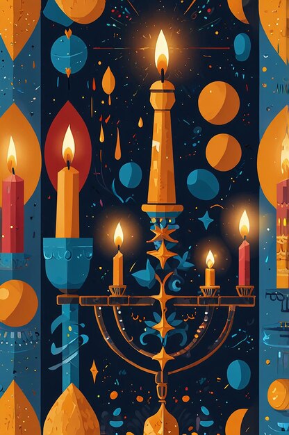 Photo celebrates hanukkah